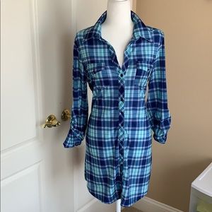Plaid tunic/dress